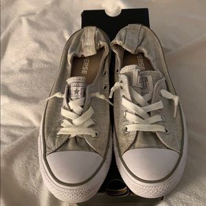 Size 8 Grey Converse Shoreline Sneakers